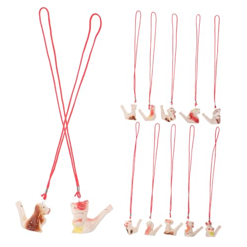 TOYANDONA Chinesisches Tierkreiszeichen-vogelpfeifenspielzeug 12 Stück Mini- Für Jungen Und Mädchen Keramik-musikinstrument-spielzeug TOYANDONA Chinesisches Tierkreiszeichen-vogelpfeifenspielzeug 12 Stück Mini- Für Jungen Und Mädchen Keramik-musikinstrument-spielzeug von TOYANDONA
