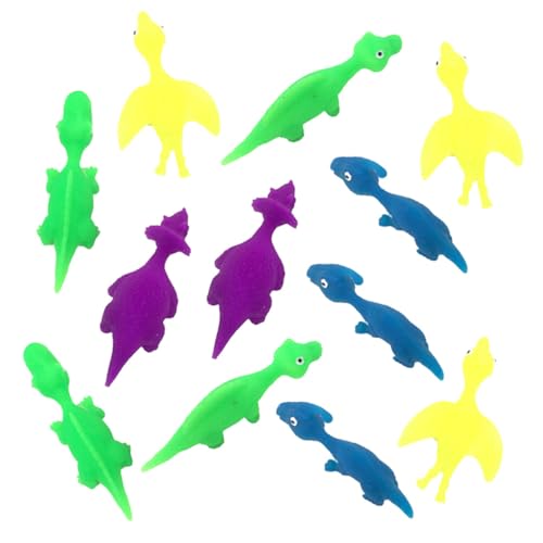 TOYANDONA 12stücke Dinosaurier Finger Spielzeug Dehnbares Gummitier Für Spaß Und Unterhaltung Bei Partys Zufällige Farben Mitgebsel Und Spielzeug Für Kleine Dinosaurier-Fans TOYANDONA 12stücke Dinosaurier Finger Spielzeug Dehnbares Gummitier Für Spaß Und Unterhaltung Bei Partys Zufällige Farben Mitgebsel Und Spielzeug Für Kleine Dinosaurier-Fans von TOYANDONA