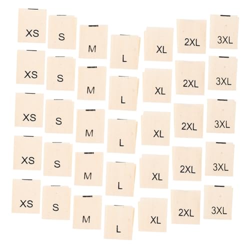 TOYANDONA 1400 Stück Teiliges Baumwoll-größenetiketten zum Aufnähen Weiche Bestickte Kleidungsetiketten Xs- Beige Vielseitig für Kleidungsarten Sichtbare Größenkennzeichnung für TOYANDONA 1400 Stück Teiliges Baumwoll-größenetiketten zum Aufnähen Weiche Bestickte Kleidungsetiketten Xs- Beige Vielseitig für Kleidungsarten Sichtbare Größenkennzeichnung für von TOYANDONA