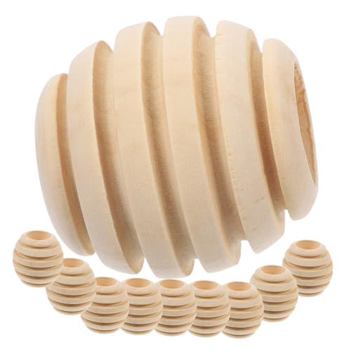 TOYANDONA 15 Stück Teiliges Holzperlen Deko für Diy Bastelprojekte Gartenornamente und Hausdekoration Hochwertigem für Kreative Bastelideen TOYANDONA 15 Stück Teiliges Holzperlen Deko für Diy Bastelprojekte Gartenornamente und Hausdekoration Hochwertigem für Kreative Bastelideen von TOYANDONA