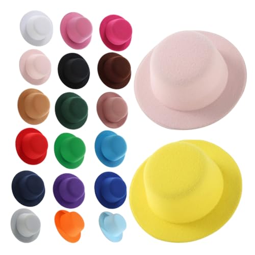 TOYANDONA 15 Stück Teiliges Mini Puppenhüte Langlebige Lolita Formelhüte für DIY Bastelprojekte Elegante Hochzeits Puppenmützen Kleine Formelle Kopfbedeckungen für Puppen und Dekoration TOYANDONA 15 Stück Teiliges Mini Puppenhüte Langlebige Lolita Formelhüte für DIY Bastelprojekte Elegante Hochzeits Puppenmützen Kleine Formelle Kopfbedeckungen für Puppen und Dekoration von TOYANDONA