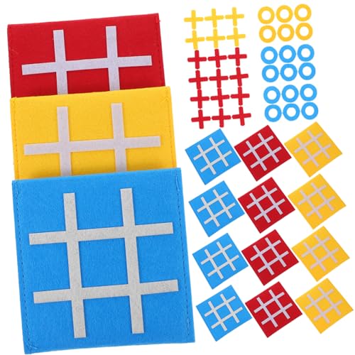 TOYANDONA Pädagogisches Kinder Zehen Set 15 Stücke Mini Brettspiel Logische Tragbare Reise Spiel Kognitiven von TOYANDONA