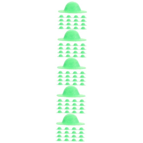 TOYANDONA 150 STK Mini-Hut Fußball-dekor Miniatur Winzige Hüte Minihut Für Puppe Mexikanische Hüte Miniatur-puppenhüte Fußballzubehör Minihut Zum Basteln Mexiko-Hut Plastik Kleine Puppe von TOYANDONA