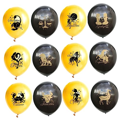 15St latex luftballons latex ballons قرآن Konfettiballons zum Geburtstag Latexballons Ornament Hochzeitsdekorationen Ballon mit Pailletten Partyzubehör Haushalt schmücken Löwe Baby von TOYANDONA