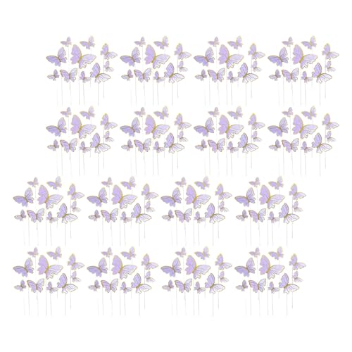 TOYANDONA 160 Stück Teiliges Schmetterling Cake Decorations Bunte Cupcake Toppers mit Goldstreifen Vielseitige Tortendeko für Hochzeit Geburtstag Babyparty Einfache Anwendung Passend für TOYANDONA 160 Stück Teiliges Schmetterling Cake Decorations Bunte Cupcake Toppers mit Goldstreifen Vielseitige Tortendeko für Hochzeit Geburtstag Babyparty Einfache Anwendung Passend für von TOYANDONA