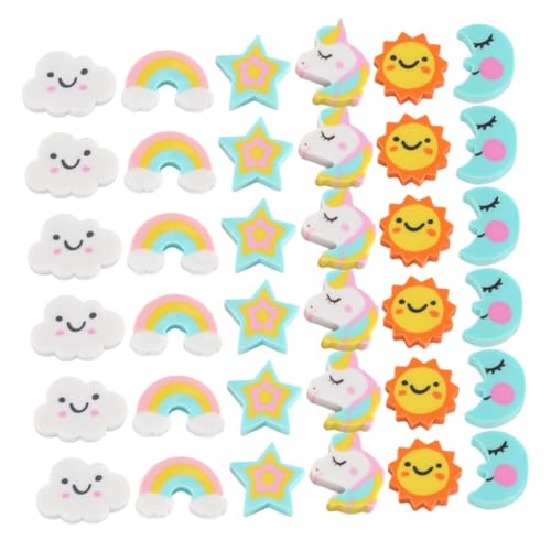 TOYANDONA 180 Stück Mini Radiergummis für Niedliche Wolken Sterne Mond und Einhorn Formen Saubere Radierung ohne Schmieren Langlebig und Kompakt für Schule Kunstprojekte und Partygeschenke TOYANDONA 180 Stück Mini Radiergummis für Niedliche Wolken Sterne Mond und Einhorn Formen Saubere Radierung ohne Schmieren Langlebig und Kompakt für Schule Kunstprojekte und Partygeschenke von TOYANDONA
