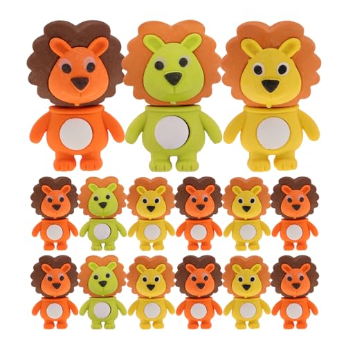 TOYANDONA 18Stücke Teiliges Niedliche Radiergummis Tpr Radierer für Kreative Tierformen Mitgebsel für Kindergeburtstage und Partys Langlebig und Sicher der Anwendung TOYANDONA 18Stücke Teiliges Niedliche Radiergummis Tpr Radierer für Kreative Tierformen Mitgebsel für Kindergeburtstage und Partys Langlebig und Sicher der Anwendung von TOYANDONA
