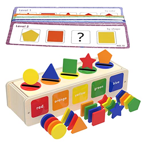 TOYANDONA 1Satz Montessori Holzspielzeug für Kleinkinder Sortierbox für Ab Jahr Fördert Feinmotorik Hand Koordination Langlebig Sicher für Frühes Lernen TOYANDONA 1Satz Montessori Holzspielzeug für Kleinkinder Sortierbox für Ab Jahr Fördert Feinmotorik Hand Koordination Langlebig Sicher für Frühes Lernen von TOYANDONA