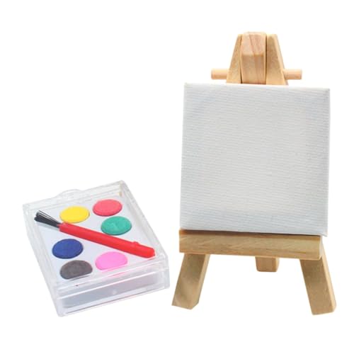 TOYANDONA 1Satz Staffelei Teiliges Mini Dekorationszubehör für Kreative Bastelprojekte Fotorequisiten und Heimdekoration für Künstlerische TOYANDONA 1Satz Staffelei Teiliges Mini Dekorationszubehör für Kreative Bastelprojekte Fotorequisiten und Heimdekoration für Künstlerische von TOYANDONA