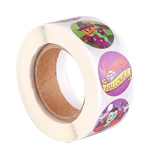 TOYANDONA 1rolle Selbstklebende Sticker Für Halloween Lustige Mädchen Dekorationen Aufkleber Pro Verzieren Von Kürbissen Für Partys TOYANDONA 1rolle Selbstklebende Sticker Für Halloween Lustige Mädchen Dekorationen Aufkleber Pro Verzieren Von Kürbissen Für Partys von TOYANDONA