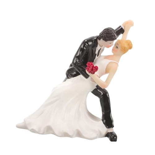 TOYANDONA 1stück Vivid Cake Topper Für Hochzeitsdekoration Hochwertiger Tortenstecker Glattem Resin Für Romantische Hochzeiten Und Jubiläen Leicht Und Für Unvergessliche Feiern von TOYANDONA
