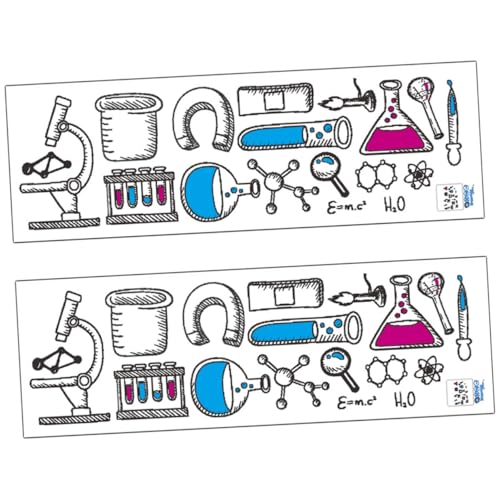 TOYANDONA 2 Blätter Wissenschaftliche Wandaufkleber Labor Dekoration Chemie Elemente Sticker für Kinderzimmer Klassenzimmer Glatte Oberflächen Ablösbar Wiederverwendbar TOYANDONA 2 Blätter Wissenschaftliche Wandaufkleber Labor Dekoration Chemie Elemente Sticker für Kinderzimmer Klassenzimmer Glatte Oberflächen Ablösbar Wiederverwendbar von TOYANDONA