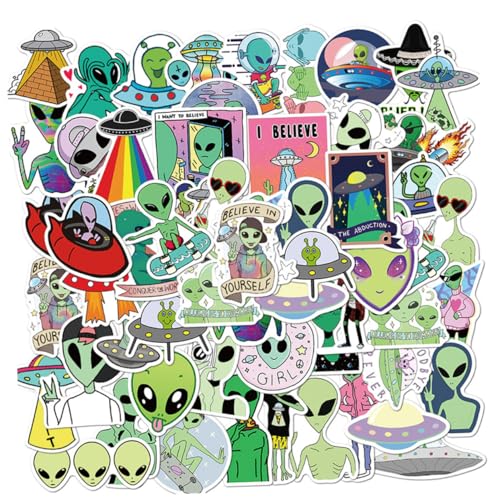 TOYANDONA 2 Sätze Aliens Aufkleber Cartoon Koffer Sticker Selbstklebend für Gepäck Skateboard Laptop DIY Jungen Mädchen TOYANDONA 2 Sätze Aliens Aufkleber Cartoon Koffer Sticker Selbstklebend für Gepäck Skateboard Laptop DIY Jungen Mädchen von TOYANDONA