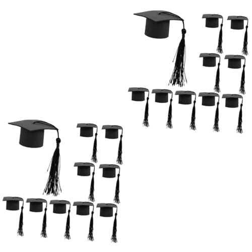TOYANDONA 2 Sätze Arzt Hut Dekoration Abschlusshintergrund Kappen Massenabschluss Kuchendekorationsset Dekorieren Grad Kuchendeckel Kuchendekorationen Aufkleber Gold Vlies Black 10 Stück * 2 TOYANDONA 2 Sätze Arzt Hut Dekoration Abschlusshintergrund Kappen Massenabschluss Kuchendekorationsset Dekorieren Grad Kuchendeckel Kuchendekorationen Aufkleber Gold Vlies Black 10 Stück * 2 von TOYANDONA