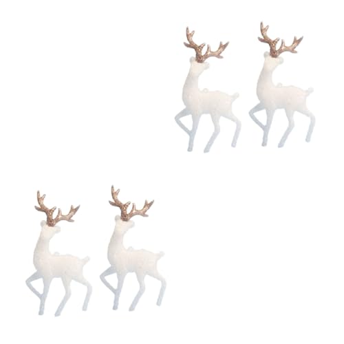 TOYANDONA 4stücke Weihnachtsdeko Miniatur Dekorationen Glänzende Tortenornamente Für Festliche Anlässe Für Kuchen Und Raumgestaltung TOYANDONA 4stücke Weihnachtsdeko Miniatur Dekorationen Glänzende Tortenornamente Für Festliche Anlässe Für Kuchen Und Raumgestaltung von TOYANDONA