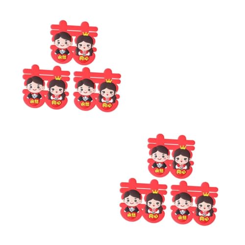 TOYANDONA 2 Sätze Hochzeitstorte Dekoration Paar-figuren-kuchenaufsatz Cupcake-paar-miniatur Liebe Cupcake-picks Hochzeitstorte Einfügen Party Dekorationen Rot Weiches Gummi 3 Stück * 2 TOYANDONA 2 Sätze Hochzeitstorte Dekoration Paar-figuren-kuchenaufsatz Cupcake-paar-miniatur Liebe Cupcake-picks Hochzeitstorte Einfügen Party Dekorationen Rot Weiches Gummi 3 Stück * 2 von TOYANDONA