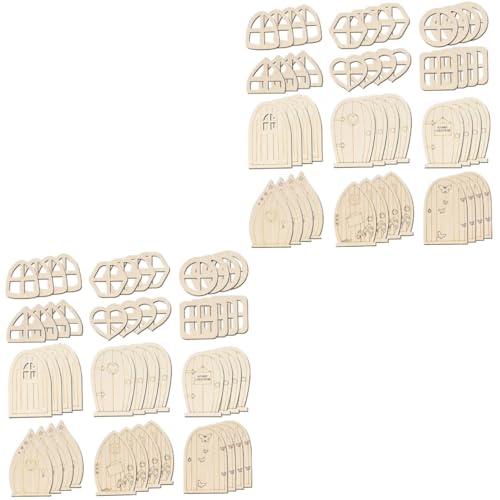 TOYANDONA 2 Sätze Hölzerne Feen -tür Winzig Feengartentüren Gärten Unvollendet Gartenfee Mini Diy Holzspäne Für Die Tür Feentüren Aus Holz Bemalen Diy Graffiti-feentüren Khaki 48 Stück * 2 TOYANDONA 2 Sätze Hölzerne Feen -tür Winzig Feengartentüren Gärten Unvollendet Gartenfee Mini Diy Holzspäne Für Die Tür Feentüren Aus Holz Bemalen Diy Graffiti-feentüren Khaki 48 Stück * 2 von TOYANDONA