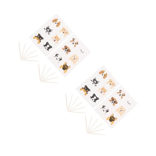 TOYANDONA 2 Sätze Hund Kucheneinsatz Cupcake Topper Zum Geburtstag Haustierhund Dekoration Für Hundemottopartys Hundegeburtstagsstütze Cupcake-topper Mit Hundemotiven Papier 36 Stück * 2 TOYANDONA 2 Sätze Hund Kucheneinsatz Cupcake Topper Zum Geburtstag Haustierhund Dekoration Für Hundemottopartys Hundegeburtstagsstütze Cupcake-topper Mit Hundemotiven Papier 36 Stück * 2 von TOYANDONA