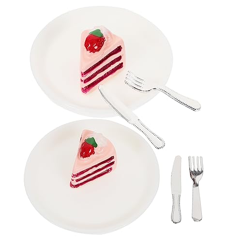 TOYANDONA 2sätze Mini Dessert Dishes Teiliges Zubehör Für Küchenszenen Hochwertigem Resin Für Miniatur-Dekorationen Und Spielzeugmodelle TOYANDONA 2sätze Mini Dessert Dishes Teiliges Zubehör Für Küchenszenen Hochwertigem Resin Für Miniatur-Dekorationen Und Spielzeugmodelle von TOYANDONA