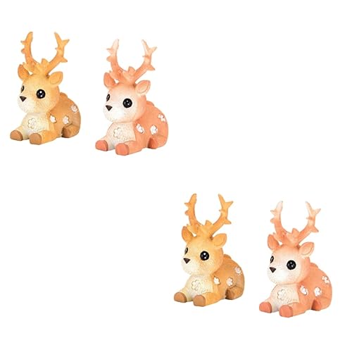 TOYANDONA 2 Sätze Rehfarbene Dekoration Hasen Dschungel-babyparty-dekorationen Tierspielzeug Für Autofenster Wild Plüsch Tierische Kuchendekoration Tiere 2 Stück * 2 TOYANDONA 2 Sätze Rehfarbene Dekoration Hasen Dschungel-babyparty-dekorationen Tierspielzeug Für Autofenster Wild Plüsch Tierische Kuchendekoration Tiere 2 Stück * 2 von TOYANDONA