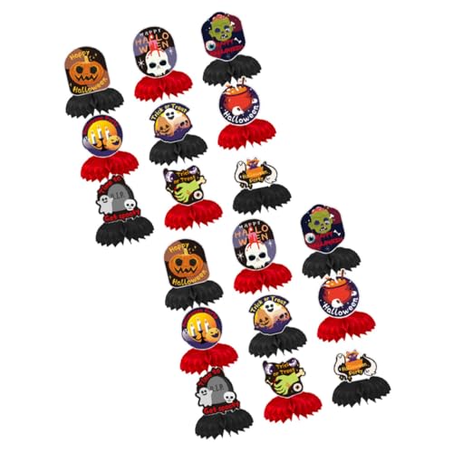 TOYANDONA Halloween Tischdekoration 2 Sets Waben-partyzubehör Papierwaben-mittelstücke für Halloween TOYANDONA Halloween Tischdekoration 2 Sets Waben-partyzubehör Papierwaben-mittelstücke für Halloween von TOYANDONA