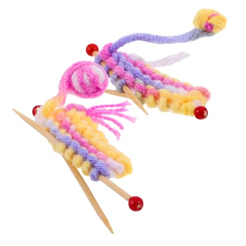 TOYANDONA 2 Sets Mini Simulationswolle Minispielzeug Strickzubehör 112 Minigarn Puppenhaus Miniaturgarn Wollstrickspielzeug Gestrickte Wolle Puppenspielzeug 112 Gestrickter TOYANDONA 2 Sets Mini Simulationswolle Minispielzeug Strickzubehör 112 Minigarn Puppenhaus Miniaturgarn Wollstrickspielzeug Gestrickte Wolle Puppenspielzeug 112 Gestrickter von TOYANDONA