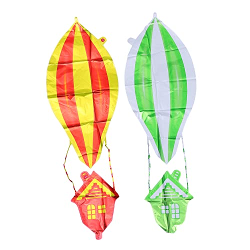 TOYANDONA 2 Stück Ballon aus Aluminiumfolie raumdeko modellierballons luftbalondeko ballongas modellier luftballons für LED farbig Farben Luftballons aus Aluminiumfolie Ballons Green von TOYANDONA