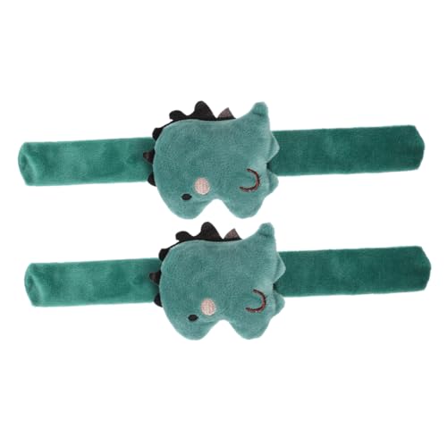 TOYANDONA 2 Stück Dinosaurier-armband Dinosaurier-schlagarmband Hugger Slap-armband Plüschtiere Umarmungsarmband Partygeschenk Slap-bands Mit Tiermotiven Animal-slap-armband Green Stoff TOYANDONA 2 Stück Dinosaurier-armband Dinosaurier-schlagarmband Hugger Slap-armband Plüschtiere Umarmungsarmband Partygeschenk Slap-bands Mit Tiermotiven Animal-slap-armband Green Stoff von TOYANDONA