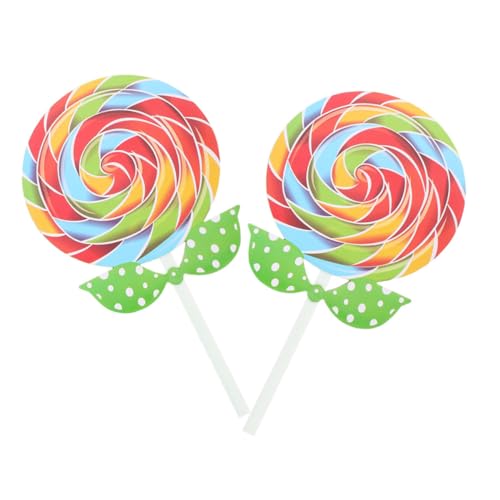 TOYANDONA 2 Stück Große Lutscher Dekorationen Lebensechte Süßigkeiten Requisiten für Bunte Party Utensilien für Outdoor Events und Kindergartenaufführungen Zufälliger Griff TOYANDONA 2 Stück Große Lutscher Dekorationen Lebensechte Süßigkeiten Requisiten für Bunte Party Utensilien für Outdoor Events und Kindergartenaufführungen Zufälliger Griff von TOYANDONA