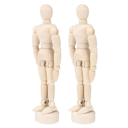 TOYANDONA 2 Stück Holzkünstler-zeichnungsgelenke Verstellbar Fügen Sie Ihrem Zuhause Kunst Hinzu TOYANDONA 2 Stück Holzkünstler-zeichnungsgelenke Verstellbar Fügen Sie Ihrem Zuhause Kunst Hinzu von TOYANDONA