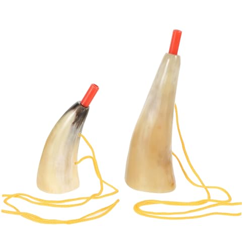 TOYANDONA 2 Stück Horn Horn Kinderspielzeug Kindertrompete Kinderspielzeug Sportspiel Jubelhorn Lustiges Jubelhorn Kindertrompete Blasen Sie Trompeten Zufällige Farbe von TOYANDONA