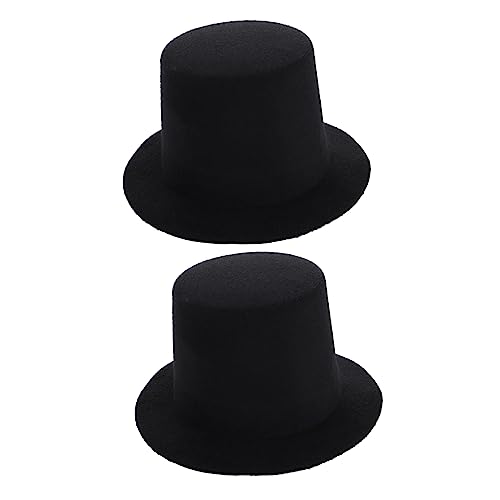 TOYANDONA 2 Stück Kleiner Hut Accessoires accesories Puppenhüte Stoffhüte Teddybärhüte Zylinderhut für Puppe Weiß Hut Zauberhut Kleiner Zylinder Puppe-Tops-Hut Mini-Tops-Hut Eva Black TOYANDONA 2 Stück Kleiner Hut Accessoires accesories Puppenhüte Stoffhüte Teddybärhüte Zylinderhut für Puppe Weiß Hut Zauberhut Kleiner Zylinder Puppe-Tops-Hut Mini-Tops-Hut Eva Black von TOYANDONA