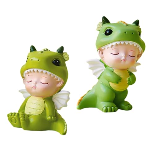 TOYANDONA Dinosaurier Baby Harz Kuchen Ornamente 2pcs Kuchen Verzierungen Für Kinder TOYANDONA Dinosaurier Baby Harz Kuchen Ornamente 2pcs Kuchen Verzierungen Für Kinder von TOYANDONA