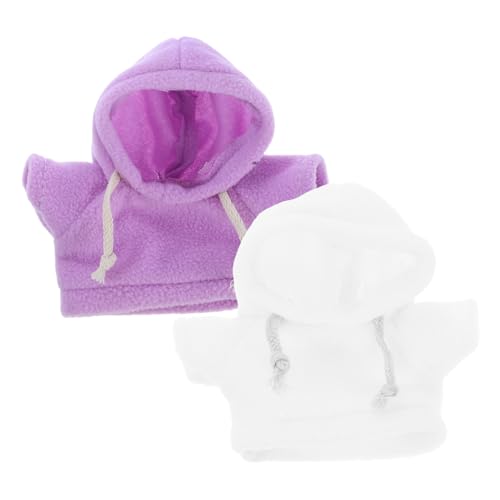 TOYANDONA 2 Stück Plüschbären Outfit Teiliges Weiche Hoodie Kleidung für Plüschtiere Kuschelige Bequeme Overall Ersatzkleidung für Puppen und Stofftiere TOYANDONA 2 Stück Plüschbären Outfit Teiliges Weiche Hoodie Kleidung für Plüschtiere Kuschelige Bequeme Overall Ersatzkleidung für Puppen und Stofftiere von TOYANDONA
