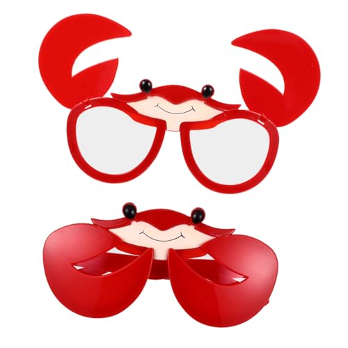 TOYANDONA 2 Stück Teiliges Lustige Krabben-partybrillen Hawaii Motto Kreatives Karneval Kostüm Foto Requisiten für Strand Maskenpartys TOYANDONA 2 Stück Teiliges Lustige Krabben-partybrillen Hawaii Motto Kreatives Karneval Kostüm Foto Requisiten für Strand Maskenpartys von TOYANDONA