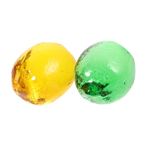 TOYANDONA 2 Stück Zitronenskulpturen Dekorative Künstliche Früchte für Küchentisch und Esszimmer Zitronen Themen Deko für Büro Tischmittelstück TOYANDONA 2 Stück Zitronenskulpturen Dekorative Künstliche Früchte für Küchentisch und Esszimmer Zitronen Themen Deko für Büro Tischmittelstück von TOYANDONA