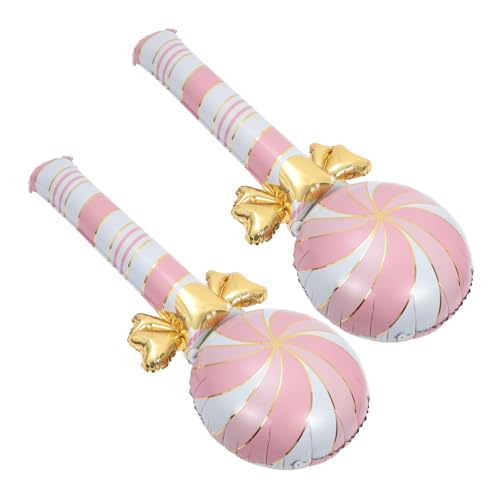 TOYANDONA 2 Stück Zuckerstangenballons party dekoration weihnachtsdekoration grüne Luftballons Zuckerstange Ballon Dekorationen für Partyballons aufblasbare weihnachtsballons Aluminiumfolie TOYANDONA 2 Stück Zuckerstangenballons party dekoration weihnachtsdekoration grüne Luftballons Zuckerstange Ballon Dekorationen für Partyballons aufblasbare weihnachtsballons Aluminiumfolie von TOYANDONA