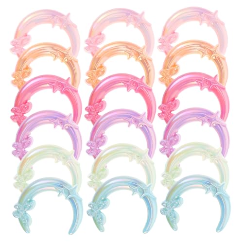 TOYANDONA 20 Stück DIY Zubehör für Handyketten Schlüsselanhänger und Stiftzubehör Kreative Bastelperlen mit Sternen Schmetterlingen und Farbverlauf für Schmuckherstellung TOYANDONA 20 Stück DIY Zubehör für Handyketten Schlüsselanhänger und Stiftzubehör Kreative Bastelperlen mit Sternen Schmetterlingen und Farbverlauf für Schmuckherstellung von TOYANDONA