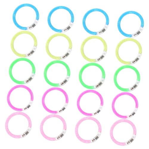 TOYANDONA 20 Stück Im Dunkeln Leuchtende Party Armbänder Neonlicht Leuchtarmbänder Mini Leuchtende Partyzubehör Leuchtstäbe Leuchtende Armbänder Für Requisiten Party Requisiten TOYANDONA 20 Stück Im Dunkeln Leuchtende Party Armbänder Neonlicht Leuchtarmbänder Mini Leuchtende Partyzubehör Leuchtstäbe Leuchtende Armbänder Für Requisiten Party Requisiten von TOYANDONA