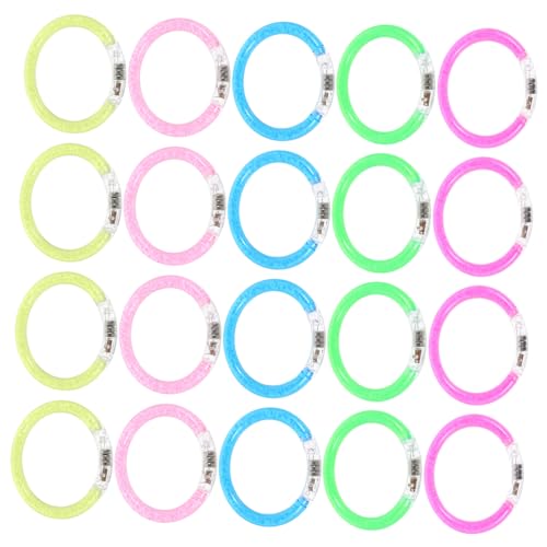TOYANDONA 20 Stück Im Dunkeln Leuchtendes Partyarmband Große Leuchtende Armbänder Leuchtarmbänder Für Partys Party-requisite Dunkle Partyartikel Leuchtrequisite Partyzubehör Acryl- TOYANDONA 20 Stück Im Dunkeln Leuchtendes Partyarmband Große Leuchtende Armbänder Leuchtarmbänder Für Partys Party-requisite Dunkle Partyartikel Leuchtrequisite Partyzubehör Acryl- von TOYANDONA