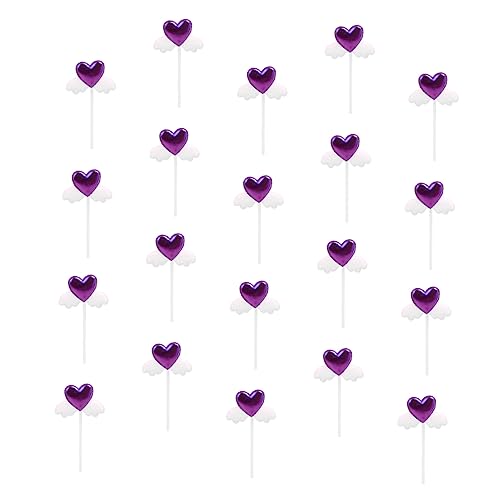 TOYANDONA 20 Stück Teiliges Cake Topper Cupcake Picks Kuchenornament Zufällige Farben Essbare Dekoration für Geburtstag Hochzeit Taufe Party Wiederverwendbar und Sicher TOYANDONA 20 Stück Teiliges Cake Topper Cupcake Picks Kuchenornament Zufällige Farben Essbare Dekoration für Geburtstag Hochzeit Taufe Party Wiederverwendbar und Sicher von TOYANDONA