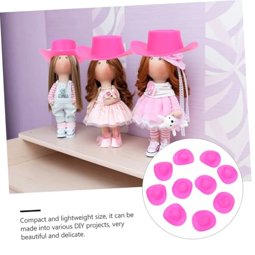 TOYANDONA 20 Stück Teiliges Mini Cowboy Hüte Leichte Stabile Miniatur Puppenhüte Austauschbar Zierliche DIY Bastelaccessoires als und Puppendekoration TOYANDONA 20 Stück Teiliges Mini Cowboy Hüte Leichte Stabile Miniatur Puppenhüte Austauschbar Zierliche DIY Bastelaccessoires als und Puppendekoration von TOYANDONA