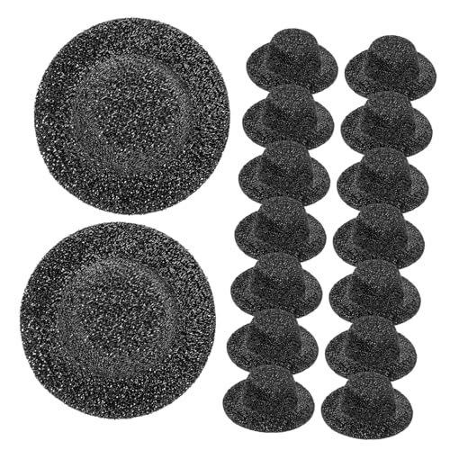 TOYANDONA 20 Stück Teiliges Miniatur Jazzhüte Schwarze Mini Hüte für Puppenhaus Dekoration DIY Bastelzubehör Vielseitige Puppenhüte für Party und Gestaltung TOYANDONA 20 Stück Teiliges Miniatur Jazzhüte Schwarze Mini Hüte für Puppenhaus Dekoration DIY Bastelzubehör Vielseitige Puppenhüte für Party und Gestaltung von TOYANDONA