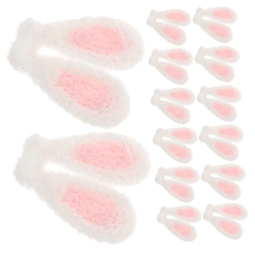 TOYANDONA 20 Stück Teiliges Plüsch Hasenohren Schmuck Anhänger aus Kreative Ohrclips für Haar Bastelaccessoires Langlebig und Vielseitig für Haarspangen und Dekorationen TOYANDONA 20 Stück Teiliges Plüsch Hasenohren Schmuck Anhänger aus Kreative Ohrclips für Haar Bastelaccessoires Langlebig und Vielseitig für Haarspangen und Dekorationen von TOYANDONA