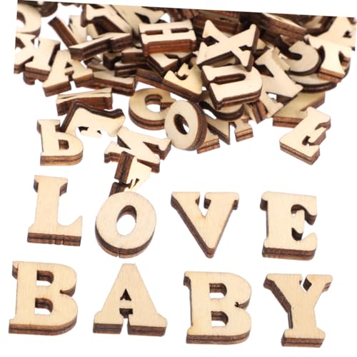 TOYANDONA Pädagogische Aktivitäten 200 Stück Holzbuchstaben Unvollendete Alphabet-Fliesen Buchstabenfliesen Zum Basteln Englische Holzbuchstaben TOYANDONA Pädagogische Aktivitäten 200 Stück Holzbuchstaben Unvollendete Alphabet-Fliesen Buchstabenfliesen Zum Basteln Englische Holzbuchstaben von TOYANDONA