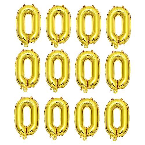 TOYANDONA 20St Kettenfolienballons Ballonpumpe Ballonkette Partyballon Zahlenballons Kanister hochzeitsdeko house decoration hängender Ballon dekorativer Luftballon Aluminiumfolie Golden TOYANDONA 20St Kettenfolienballons Ballonpumpe Ballonkette Partyballon Zahlenballons Kanister hochzeitsdeko house decoration hängender Ballon dekorativer Luftballon Aluminiumfolie Golden von TOYANDONA