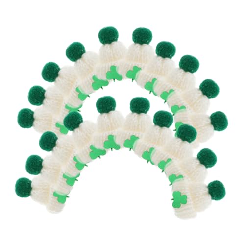 TOYANDONA 20St Mini-Kappe caps für Fleece Cap Mini-Strickmütze minimützen mini strickmützen winzige Kitting-Hüte entzückende Puppenhüte Saint Patrick DIY-Bastelornamente Mini-Hut Garn TOYANDONA 20St Mini-Kappe caps für Fleece Cap Mini-Strickmütze minimützen mini strickmützen winzige Kitting-Hüte entzückende Puppenhüte Saint Patrick DIY-Bastelornamente Mini-Hut Garn von TOYANDONA