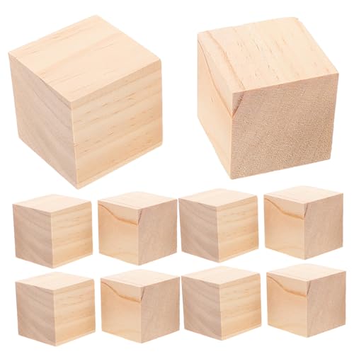 TOYANDONA 20Stücke DIY Holzwürfel Unbehandelte Quadratische Holzblöcke zum Basteln für Kreative Projekte und Familienaktivitäten und Vorschulunterricht TOYANDONA 20Stücke DIY Holzwürfel Unbehandelte Quadratische Holzblöcke zum Basteln für Kreative Projekte und Familienaktivitäten und Vorschulunterricht von TOYANDONA