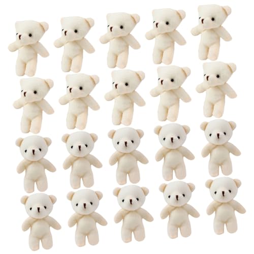 TOYANDONA 20Stücke Mini Bär Deko Niedliche Hängende Anhänger Vielseitige Bärenfiguren Schlüsselanhänger für Geburtstage und Dekorationen TOYANDONA 20Stücke Mini Bär Deko Niedliche Hängende Anhänger Vielseitige Bärenfiguren Schlüsselanhänger für Geburtstage und Dekorationen von TOYANDONA