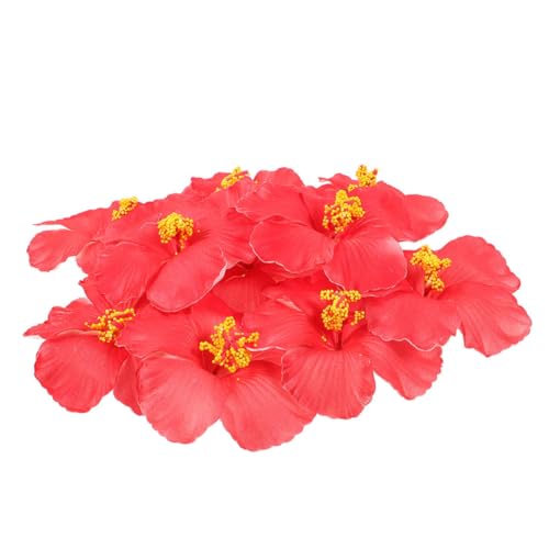 TOYANDONA Lebensechte Künstliche Hibiskusblüten 20 Stück Dekorative Hawaiianische Kunstblumen Für Partys Dekoration TOYANDONA Lebensechte Künstliche Hibiskusblüten 20 Stück Dekorative Hawaiianische Kunstblumen Für Partys Dekoration von TOYANDONA